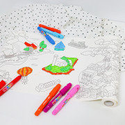 Maxi omaľovánka v úlohe 6 m Mesta sveta