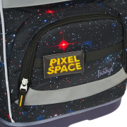 Školská aktovka Zippy plus Pixel Space Baagl