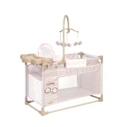 Moja prvá postieľka pre bábiky s hracím centrom Verona DeCuevas