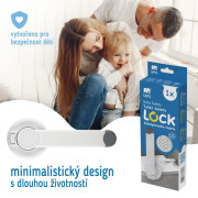 Bezpečnostný zámok toaletného sedátka Sipo