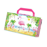 Šperkovnica kufrík - plameniak