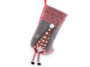 Mikulášska/vianočná pančucha 24x44 cm