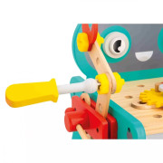 Drevený chodítko a vozík s náradím 38 ks BricoKids Janod