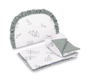 2D sada do kočíka, postieľky, kolísky mušelín/bavlna Sensillo