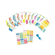 Sada mini Origami papierové skladačky Janod Atelier