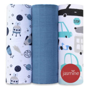 Mušelínové plienky 60x80 Boy 3 ks