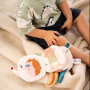 Vzdelávacia, plyšová a šuštiaca knižka, Ježek Akuku