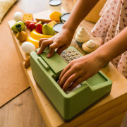Green Garden pokladňa so solárnou kalkulačkou 8 ks