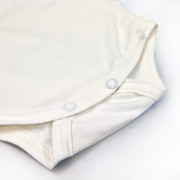 Body tenké zavinovacie DR Outlast® UPF 50+ biela káva Little Angel