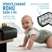 Ochrana rohov a hrán penová sada 4 ks Sipo