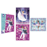 Kreatívna sada Mini Tanečníci Dekorovanie perlami Janod Atelier