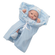 Luxusná detská bábika - bábätko chlapček Berbesa Charlie 28 cm