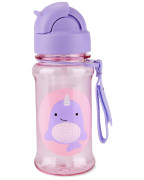 Zoo tritan Fľaša so slamkou 355 ml 12m+ Skip hop