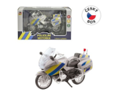 Motorka policajná kovová 18 cm