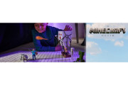 Minecraft movie akčná figúrka blast attack ghast 25 cm