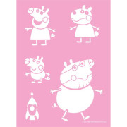 Omaľovánky s fúkacími fixami Prasiatko Peppa