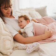 Deka z prírodnej bavlny 75 x 100 cm 0 m+ BabyOno