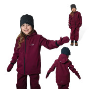 Detská softshellová bunda Duo Fuchsie - fuchsiová Esito