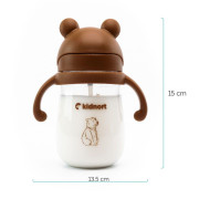 Hrnček so slamkou Bringebaer 240 ml Kidnort