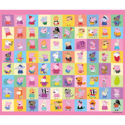 555 samolepiek Prasiatko Peppa