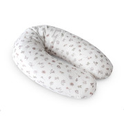 Vankúš na dojčenie Cebuška Physio Multi Mušelín Small Twigs 190 cm Ceba