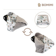 Zavinovacia deka do autosedačky minky Bomimi