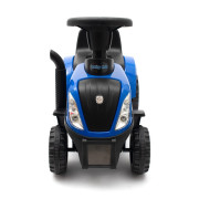 Detské odrážadlo traktor s vlečkou a náradím Baby Mix New Holland