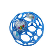 Loptička OBALL RATTLE s hrkálkou 10 cm