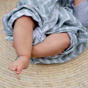 Mušelínová osuška Blenker s kapucňou 100x70 cm KipKep