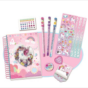 Farebná sada blok s jednorožcom