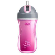 Hrnček Sport termo so slamkou 266 ml 14 m +