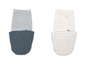 Zavinovačka bavlnená ulitka celoročná SwaddleMe™ 0 m+ Ingenuity