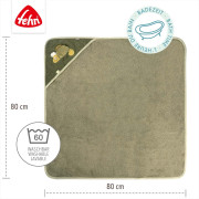Uterák s kapucňou Baby Fehn