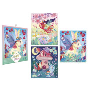 Kreatívna sada Štrasové kamienky nalepovanie Magické víly Janod