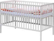 Detská postieľka s kompletnou výbavou 120 x 60 cm biela Malia Scarlett