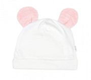 Pletená sada oblečenia pre bábätko Star 5dielna ružová Baby Nellys