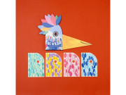 Maska so samolepkami Be wild! Bird Londji