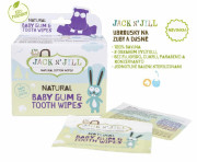 Vlhčené obrúsky na ďasno a zuby Jack N´ Jill EXPIRÁCIA 2/2026