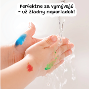 Prstové farby na cesty 12 ks Jarmelo