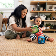 Hračka textilné kocky abeceda Alpha Stacks™ 4 ks 3 m+ Baby Einstein