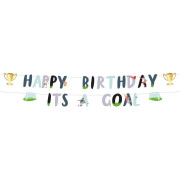 Baner závesný "Happy Birthday It´s a Goal", 1,5 m