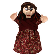 Ježibaba 28 cm, maňuška