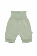 Dojčenské kraťasy vlnky mintová - Baby Service
