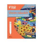 Kúzelné čítanie interaktívna tabuľka Viem násobiť Albi