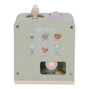 Kávovar na kapsule drevený Little Dutch