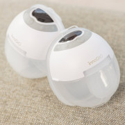 Prenosná elektrická odsávačka materského mlieka GIOmum Line Discreet Light Double innoGIO