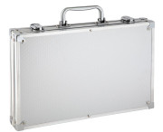 Umelecký kufrík kovový naplnený