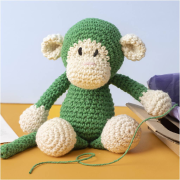 Sada na háčkovanie opička Amigurumi
