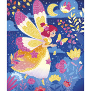 Kreatívna sada Mini Víly Trblietavé piesky Janod Atelier