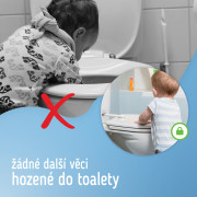 Bezpečnostný zámok toaletného sedátka Sipo